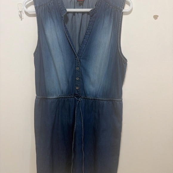 Guess Dresses & Skirts - Guess Sleeveless Denim Midi Dress in Blue